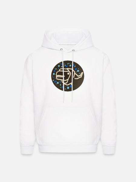 The Grim Raptor - Men's Hoodie - white