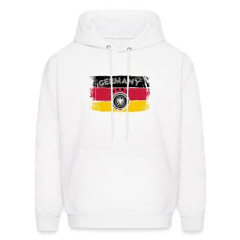 germany - Men's Hoodie - white - Front - Elias (183cm)