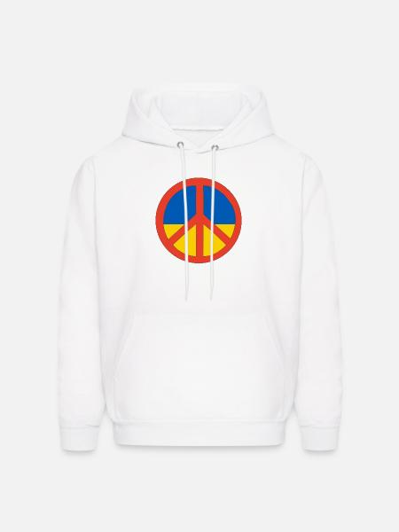 ukraine - Men's Hoodie - white