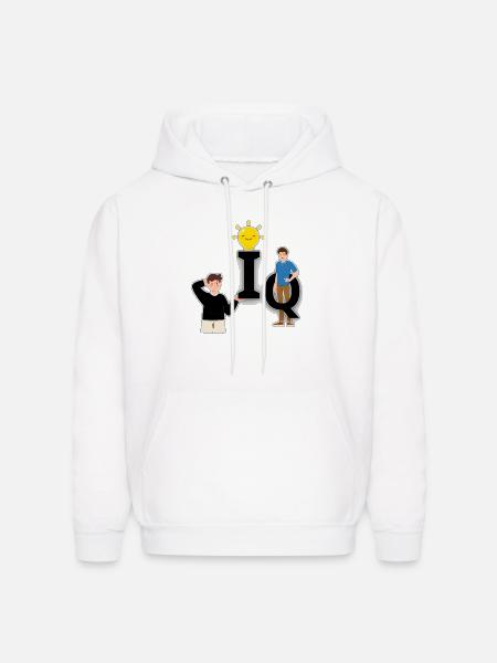 IQ - Men's Hoodie - white