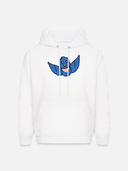 Berry On Mission - Men's Hoodie - white