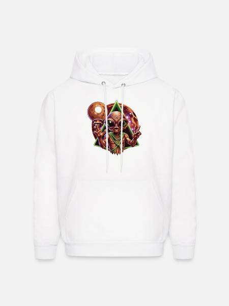 IlluminET10 - Men's Hoodie - white
