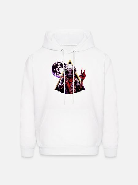 IlluminET82 - Men's Hoodie - white