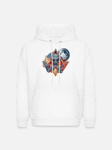 IlluminET109 - Men's Hoodie - white