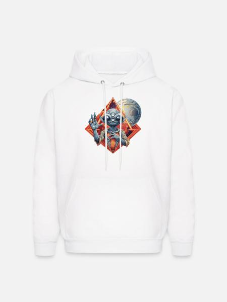 IlluminET95 - Men's Hoodie - white
