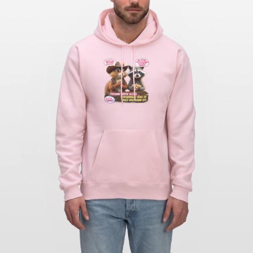 Freedom Squirrel and Raccoon - Men's Hoodie