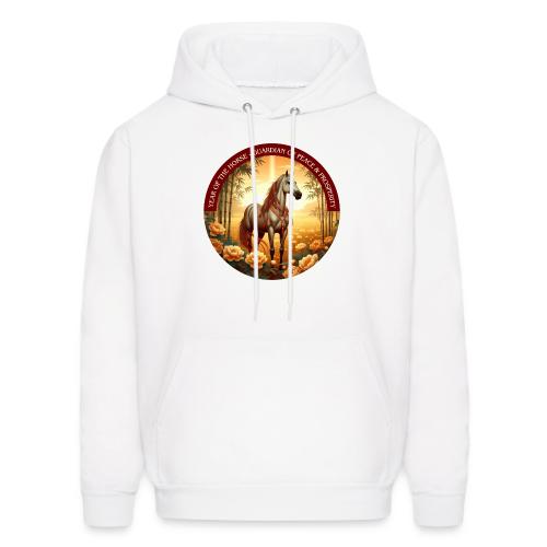 Year of the Horse Guardian T Shirt, Lunar New Year - Men's Hoodie
