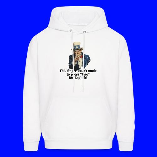 Uncle Sam - Finger - Men's Hoodie