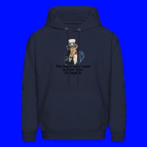Uncle Sam - Finger - Men's Hoodie