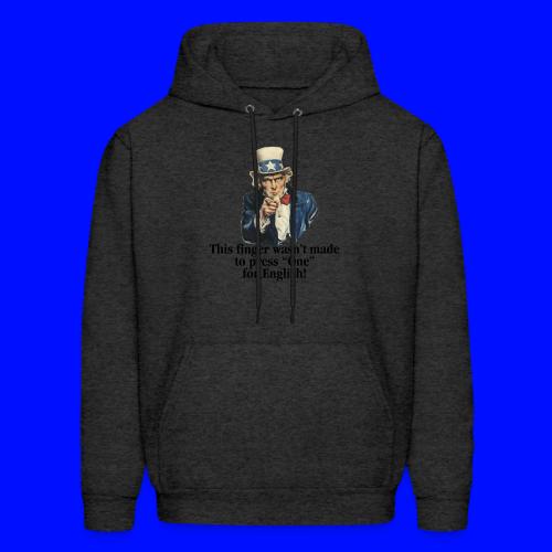 Uncle Sam - Finger - Men's Hoodie