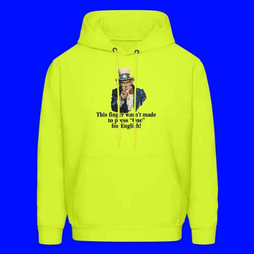 Uncle Sam - Finger - Men's Hoodie