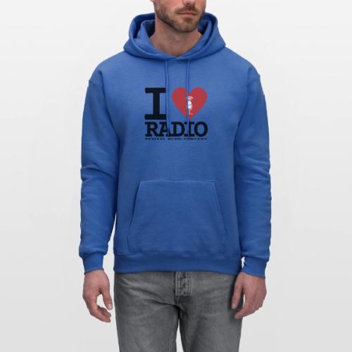 I Love Radio - Men's Hoodie