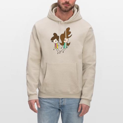 Small Coll and Dersy - Men's Hoodie