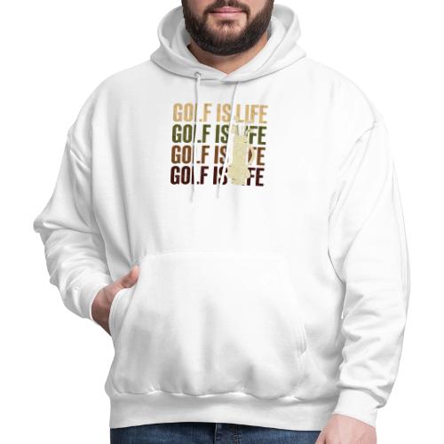 Golf Is Life - Vintage Golf Tee - Men's Hoodie