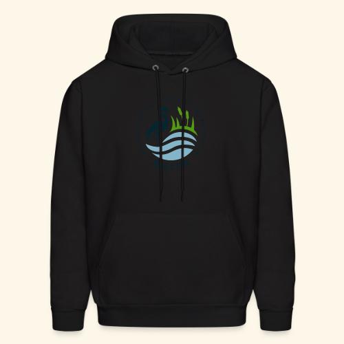 Circular Logo With Text No Background - Men's Hoodie