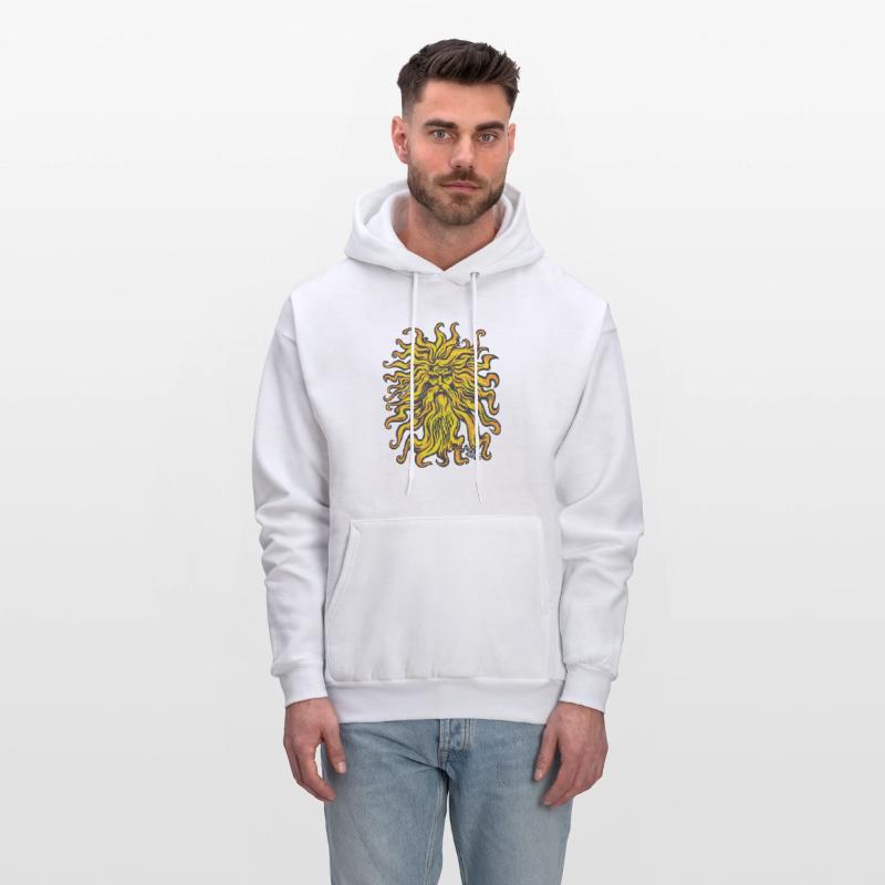 悟*ン様 SANTA CRUZ Jason jessee sun god パーカ Santa Cruz Jason Jessee Sun God 80s Skateboard' Men's Hoodie