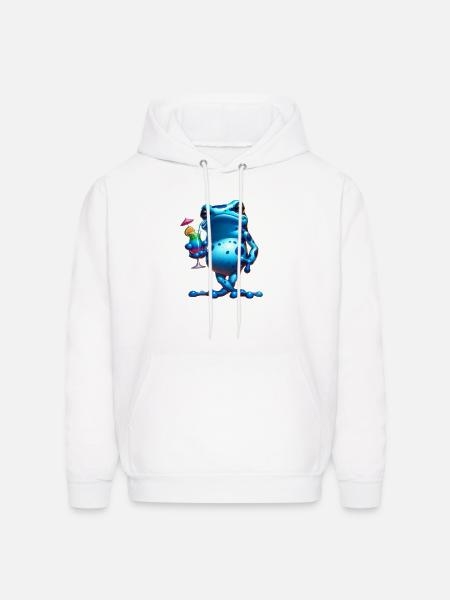 Poison dart frog - Men's Hoodie - white