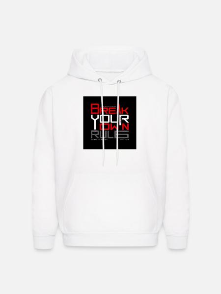 Break_the_limits-_Explosive_Action_Motivatt - Men's Hoodie - white