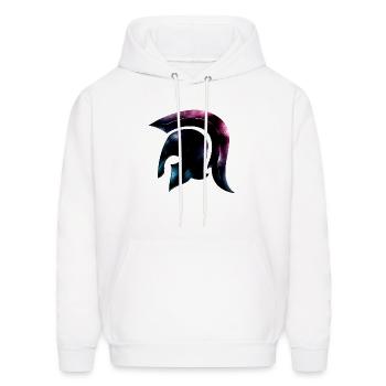 The Helmet - Men's Hoodie - white - Front - Elias (183cm)
