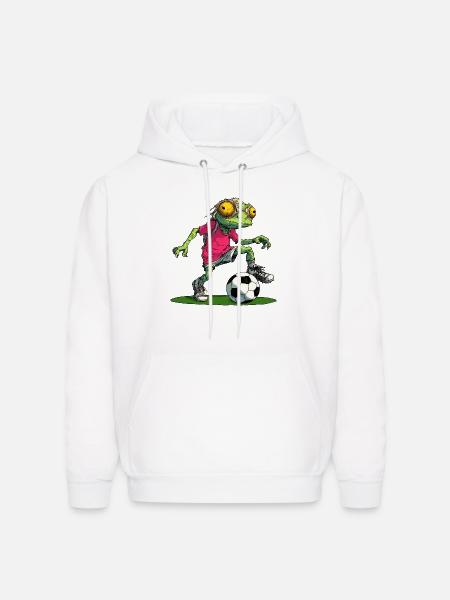 Chameleons Soccer - Men's Hoodie - white