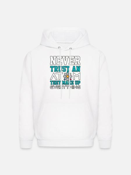 Make Up Everything Chemistry - Men's Hoodie - white