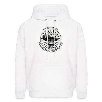 Rejoice the Apocalypse - Men's Hoodie - white - Front - Elias (183cm)