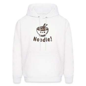 Chinese Meal - Men's Hoodie - white - Front - Elias (183cm)
