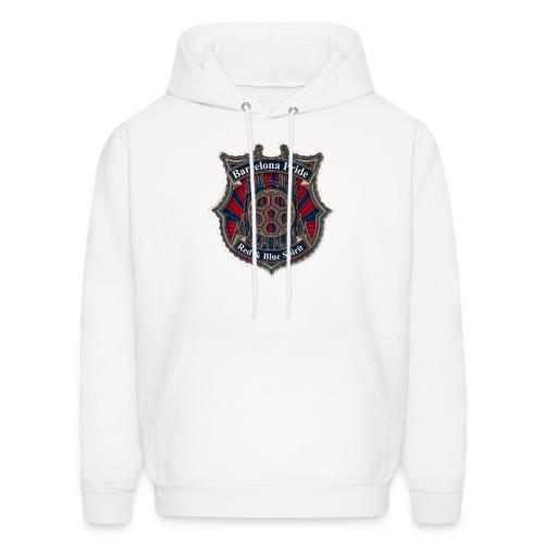 Barcelona Scarlet Pride T Shirt, Soccer City Gift - Men's Hoodie