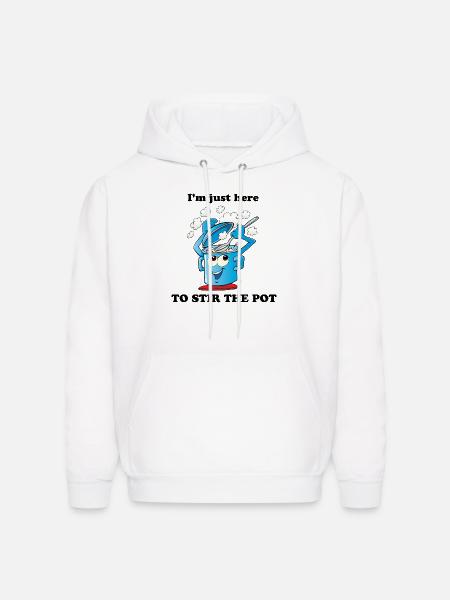 Stir The Pot - Men's Hoodie - white