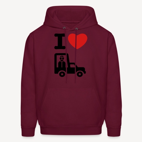 I LOVE THE POPE MOBILE - Men's Hoodie