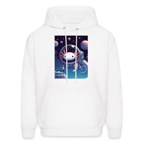 Axolotl Astronaut - Cute Axolotl Space Explorer - Men's Hoodie
