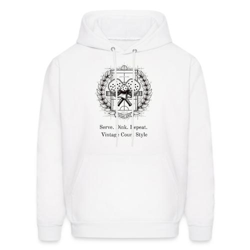 Vintage Pickleball T-Shirt, Mug, & Poster - Men's Hoodie