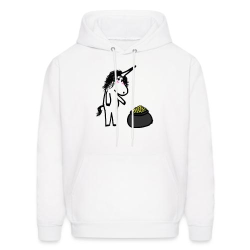 Unicorn receive gold - Men's Hoodie