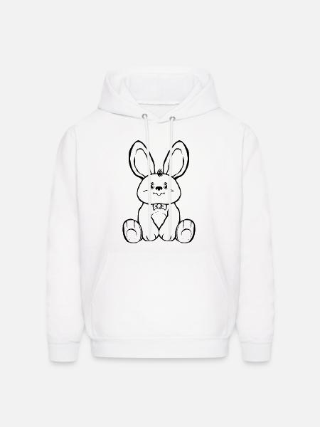 Justbunny - Men's Hoodie - white