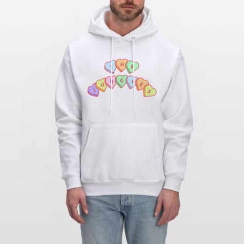 The Judgies Candy Hearts - Men's Hoodie
