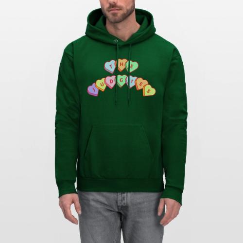 The Judgies Candy Hearts - Men's Hoodie