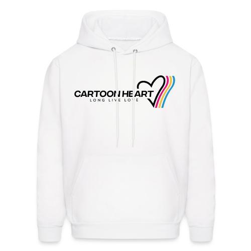 Cartoon Heart Logo Range - Men's Hoodie