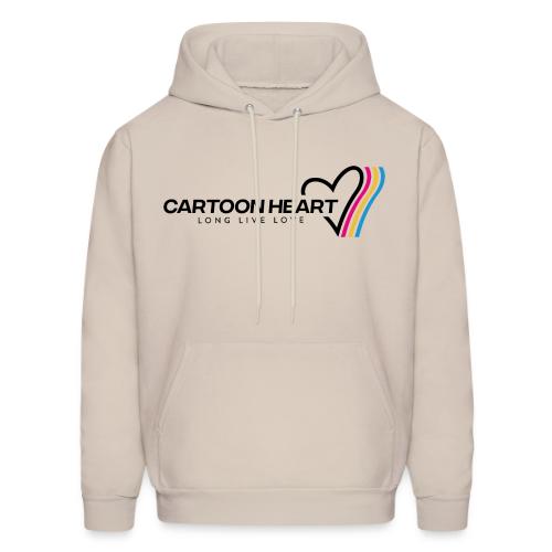 Cartoon Heart Logo Range - Men's Hoodie