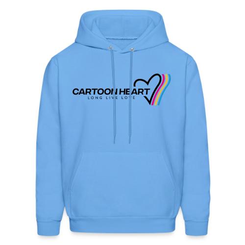 Cartoon Heart Logo Range - Men's Hoodie