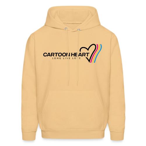 Cartoon Heart Logo Range - Men's Hoodie