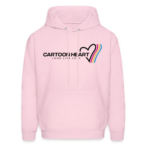 Cartoon Heart Logo Range - Men's Hoodie