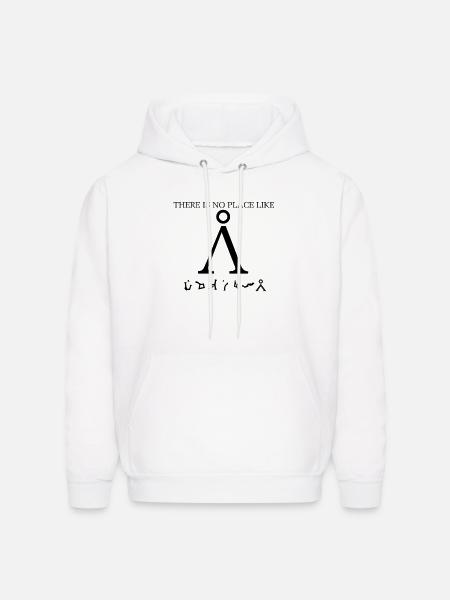 Stargate SG1 - There Is No Place Like Earth - Men's Hoodie - white
