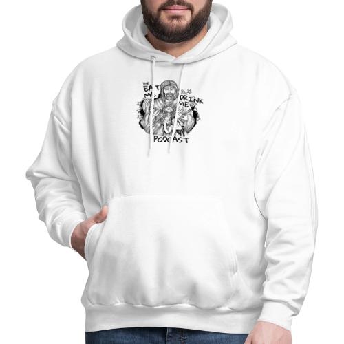 Eat Me Drink Me Podcast revamped logo - Men's Hoodie
