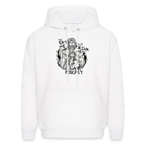 Eat Me Drink Me Podcast revamped logo - Men's Hoodie