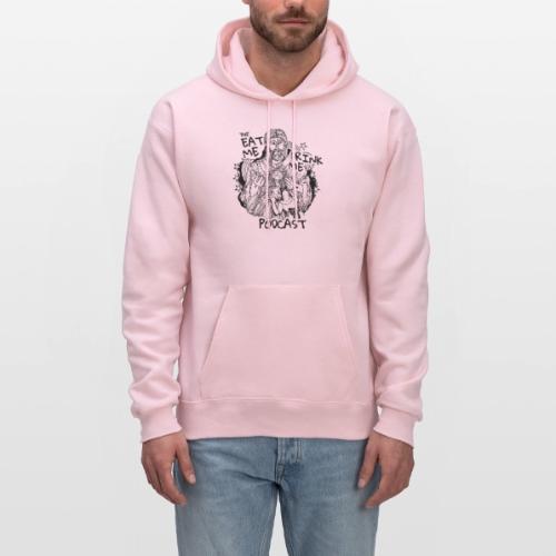 Eat Me Drink Me Podcast revamped logo - Men's Hoodie