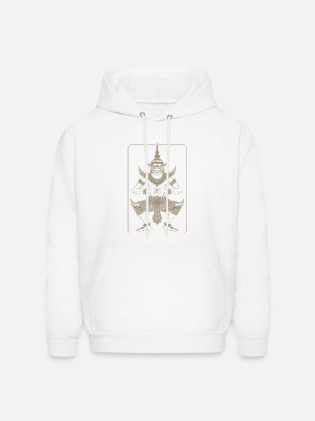 Golden Dancer Guardian - Men's Hoodie - white