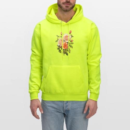 Pink Roses - Men's Hoodie