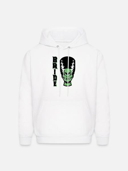 Electric Bride Monster - Men's Hoodie - white
