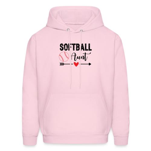 Softball Aunt - Men's Hoodie