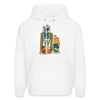 Fisher price little people ferris wheel - Men's Hoodie - white - Front - Elias (183cm)